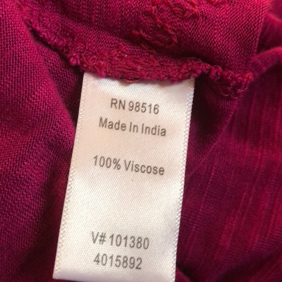 REDUCED! Plus Size Cranberry Sequenced Blouse- NWT - Picture 6 of 6